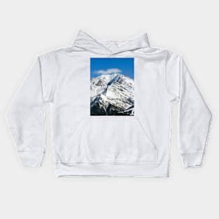 Mont Blanc with cloud Kids Hoodie